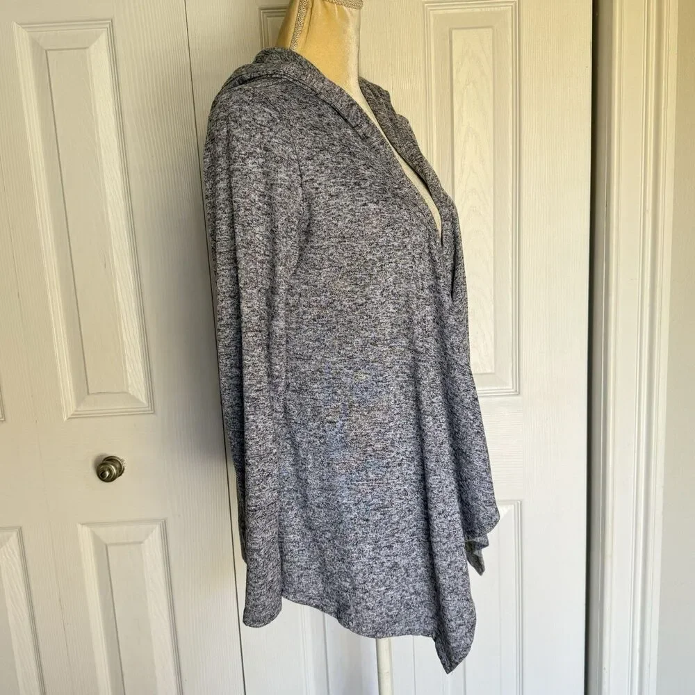 Old Navy Active Gray Hooded Cardigan Women’s Size SP Open Front Draped